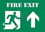 Fire Exit Sign & Installation